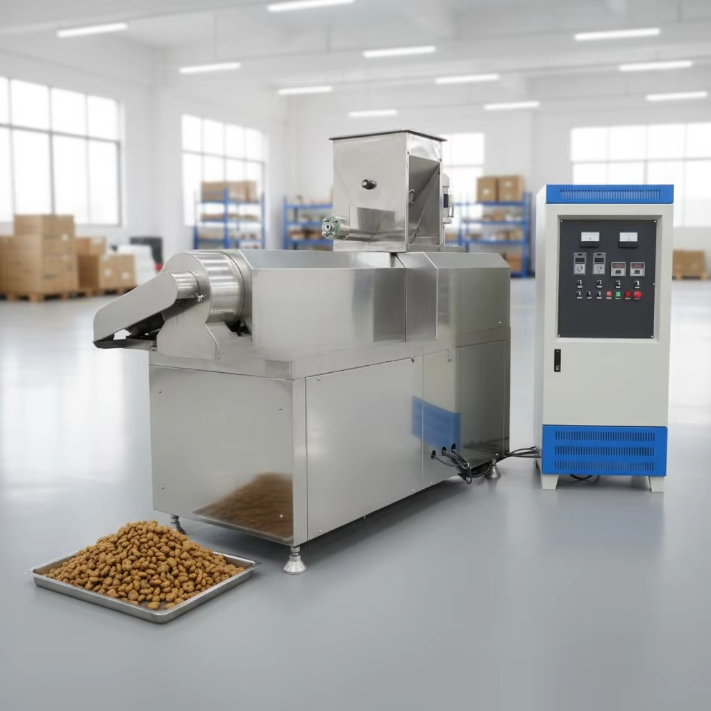 Fish Food - Industrielle Futterpellet-Extrudermaschine Schwimmende und Sinkende Fisch-