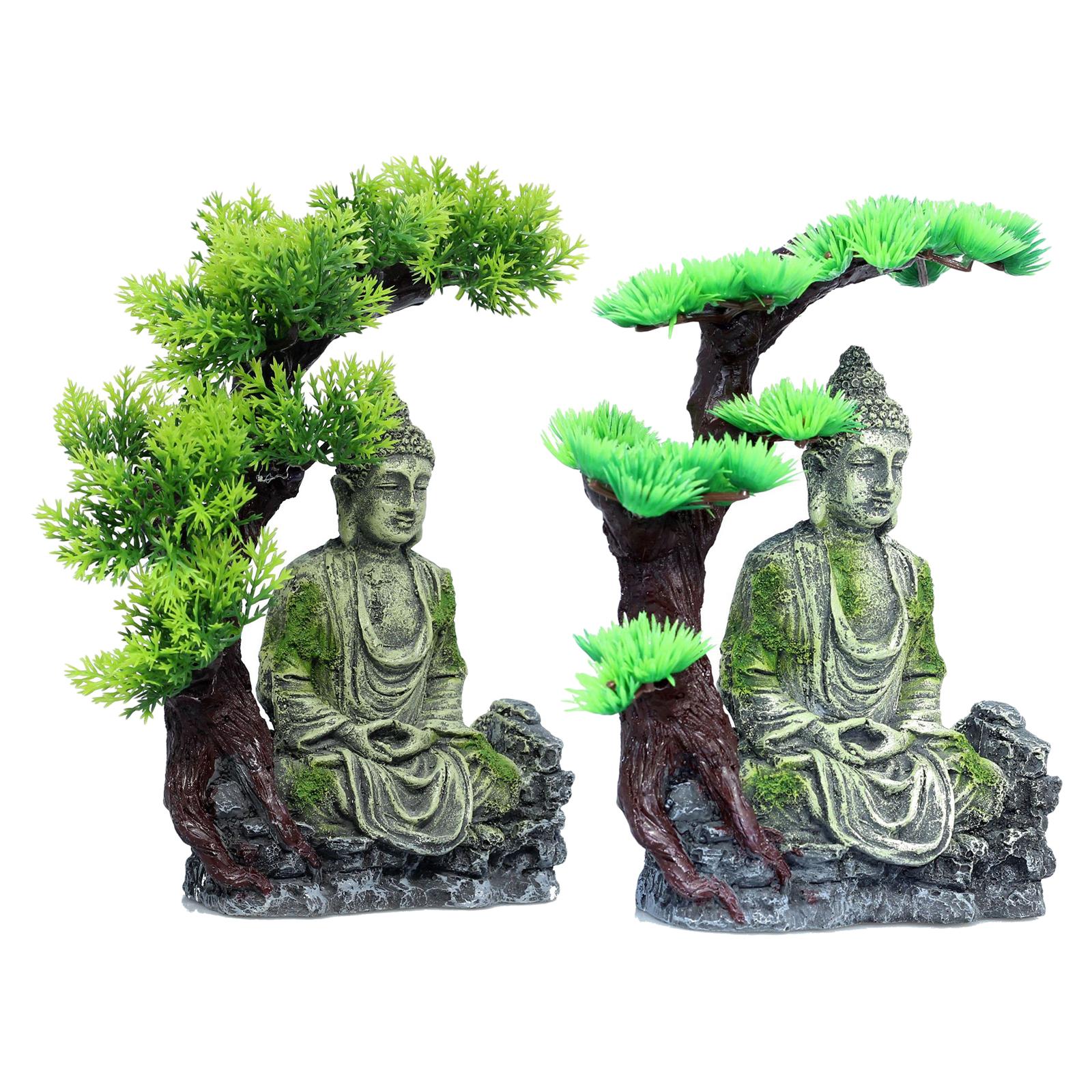 Buddha-Statue, Aquarium-Dekora – Betta Fish Tank Bewertung und Preis