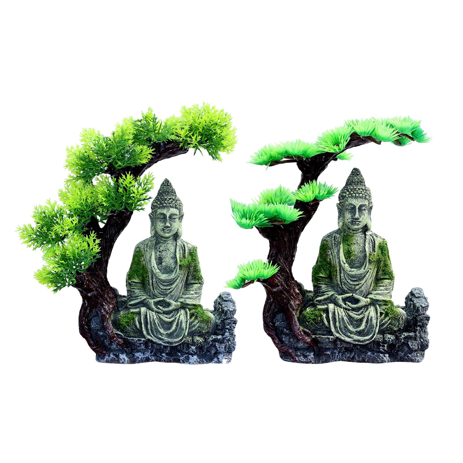 Buddha-Statue, Aquarium-Dekora – Betta Fish Tank Bewertung und Preis